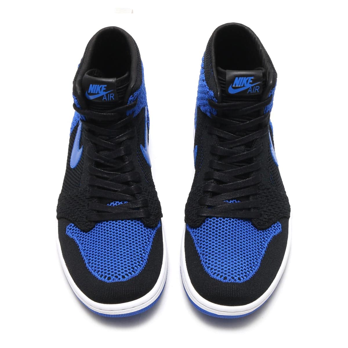 JORDAN BRAND AIR JORDAN 1 RETRO HI FLYKNIT BLACK/GAME ROYAL JORDAN BRAND AIR JORDAN 1 RETRO HI FLYKNIT BLACK/GAME ROYAL