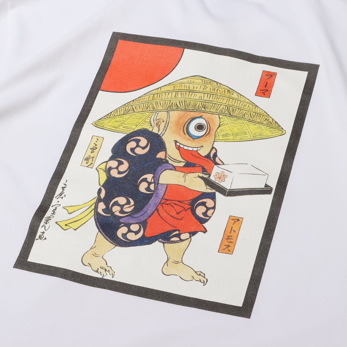 PUMA atmos×THREE TIDES TATTOO Tee WHITEの画像