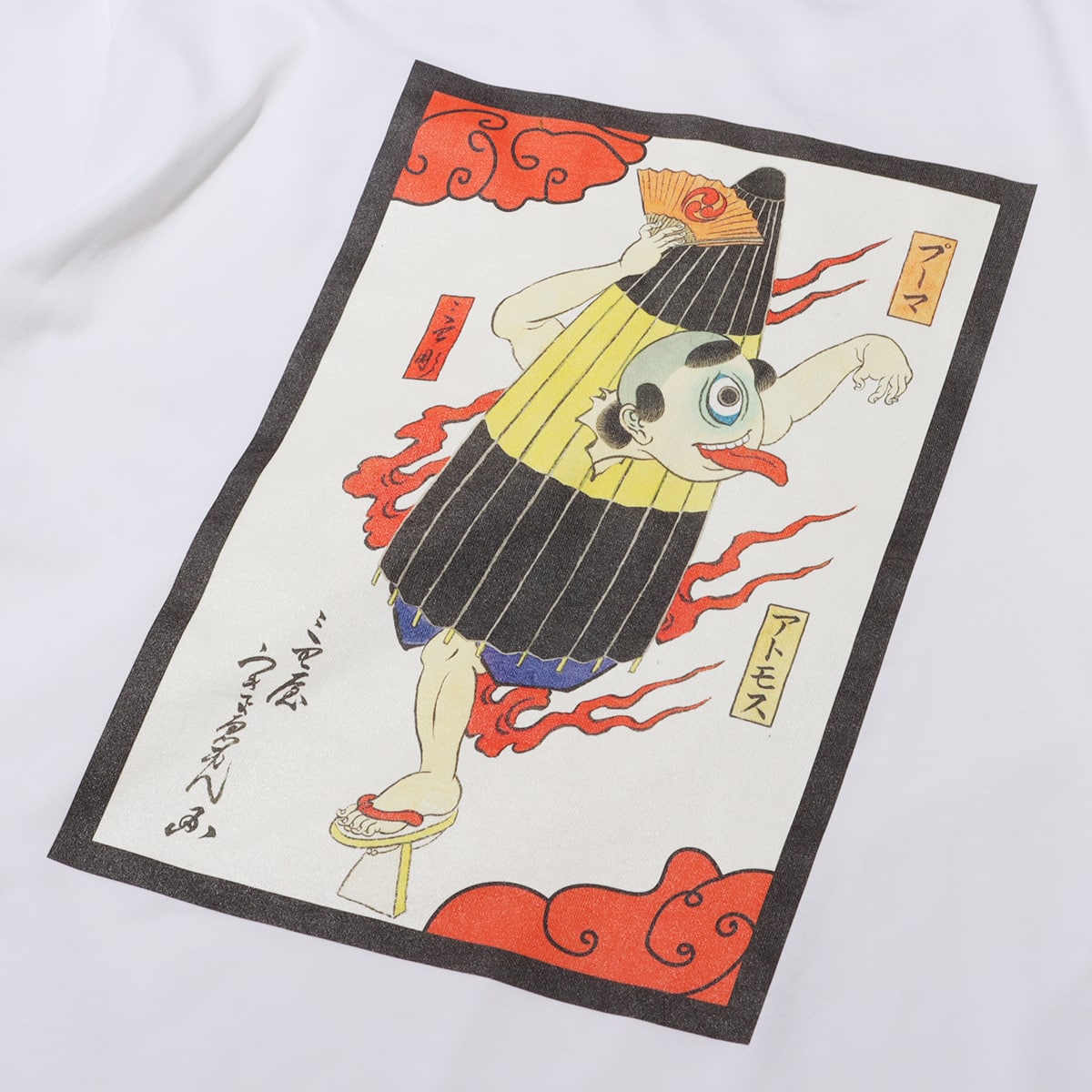 PUMA atmos×THREE TIDES TATTOO Tee WHITEの画像