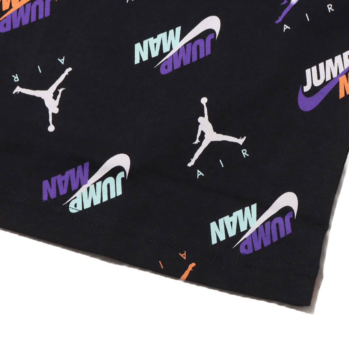 JORDAN BRAND KIDS SHORT SLEEVE GRAPHIC TEE BLACKの画像