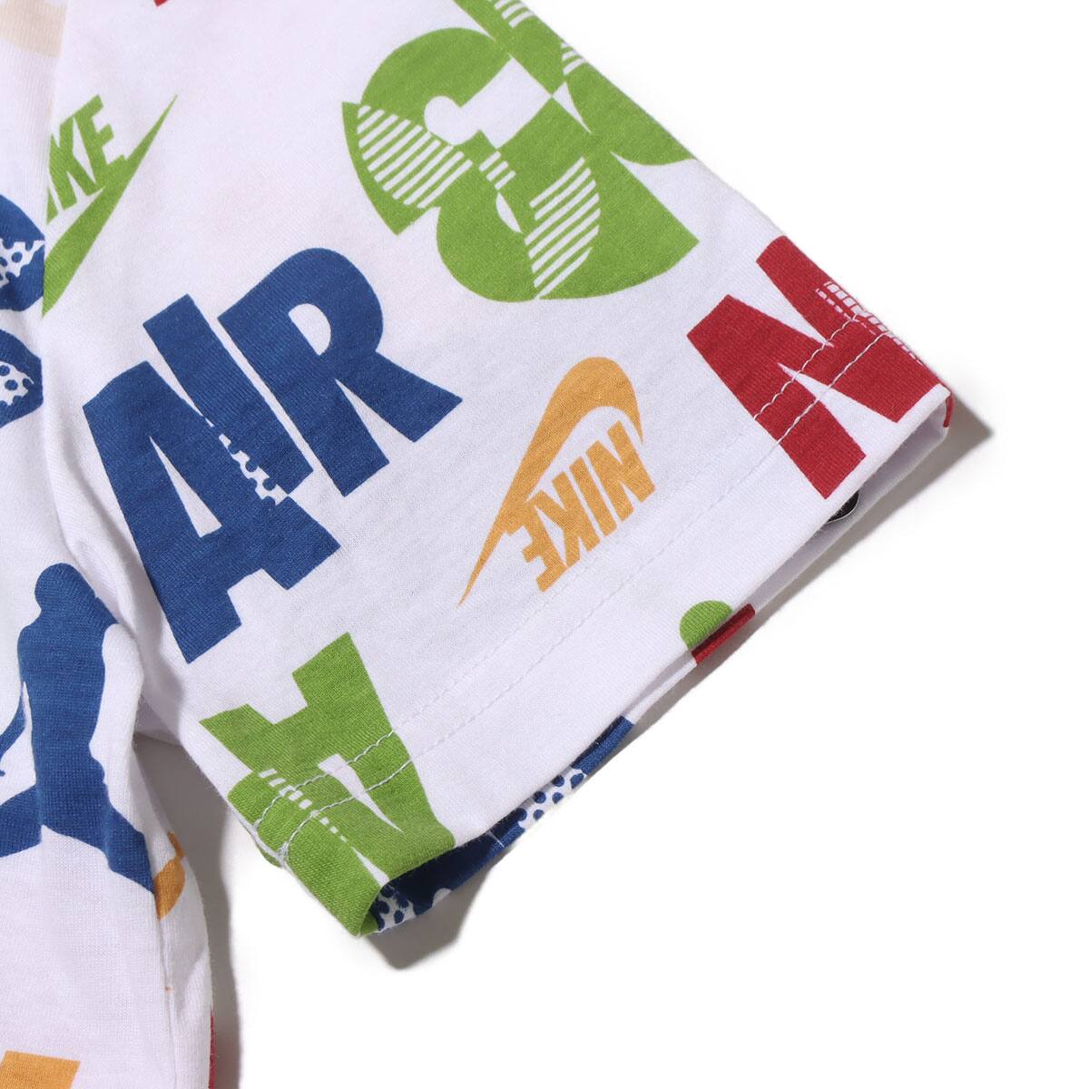 JORDAN BRAND KIDS MESSY ROOM AOP SHORT SLEEVE TEE WHITEの画像