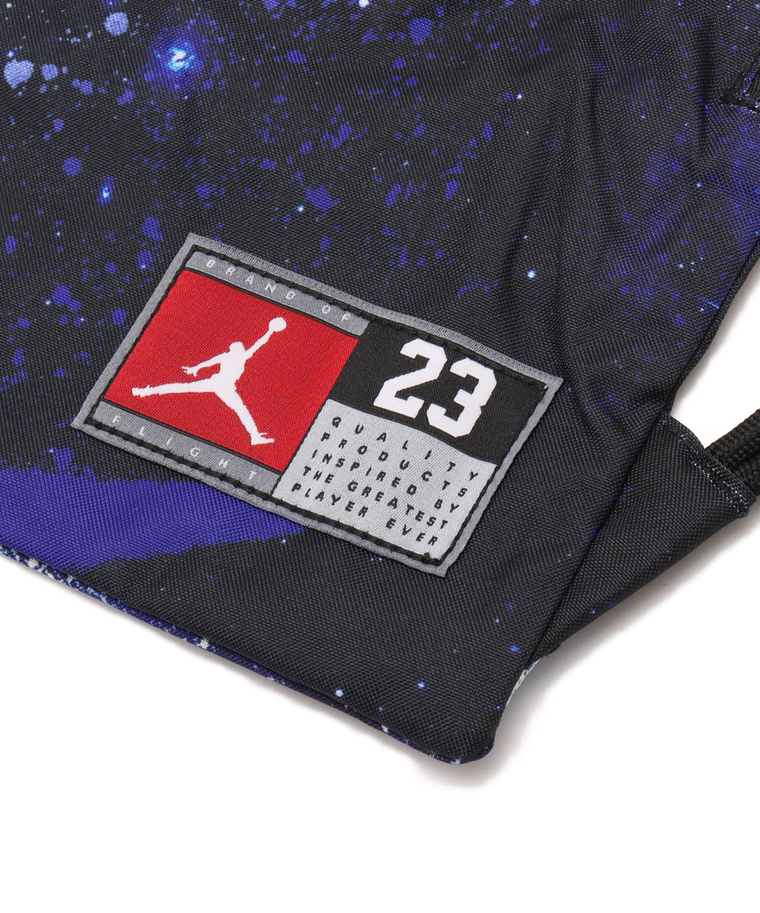 ジョーダン “ 23 ” ジムサック【直販オンライン 限定商品】 JORDAN BRAND JAN JERSEY GYM SACK BLACK（ジョーダン ブランド