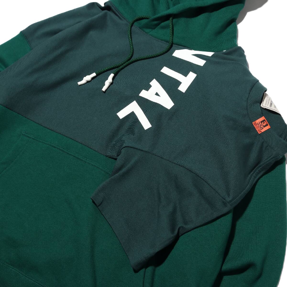 Maison MIHARA YASUHIRO T-sh docking hoodie GREEN 19SS-I Maison MIHARA YASUHIRO T-sh docking hoodie GREEN 19SS-I