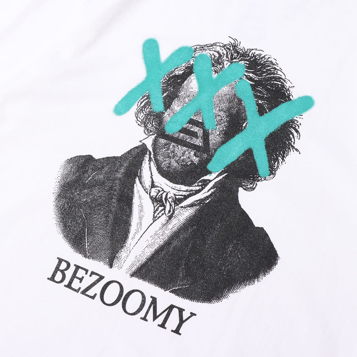 ANARC BEZOOMY TEE WHITE/GREEN 21SU-Iの画像