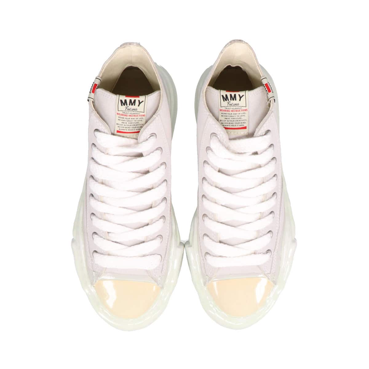 Maison MIHARA YASUHIRO OG SOLE DIP HITOP WHITE の画像