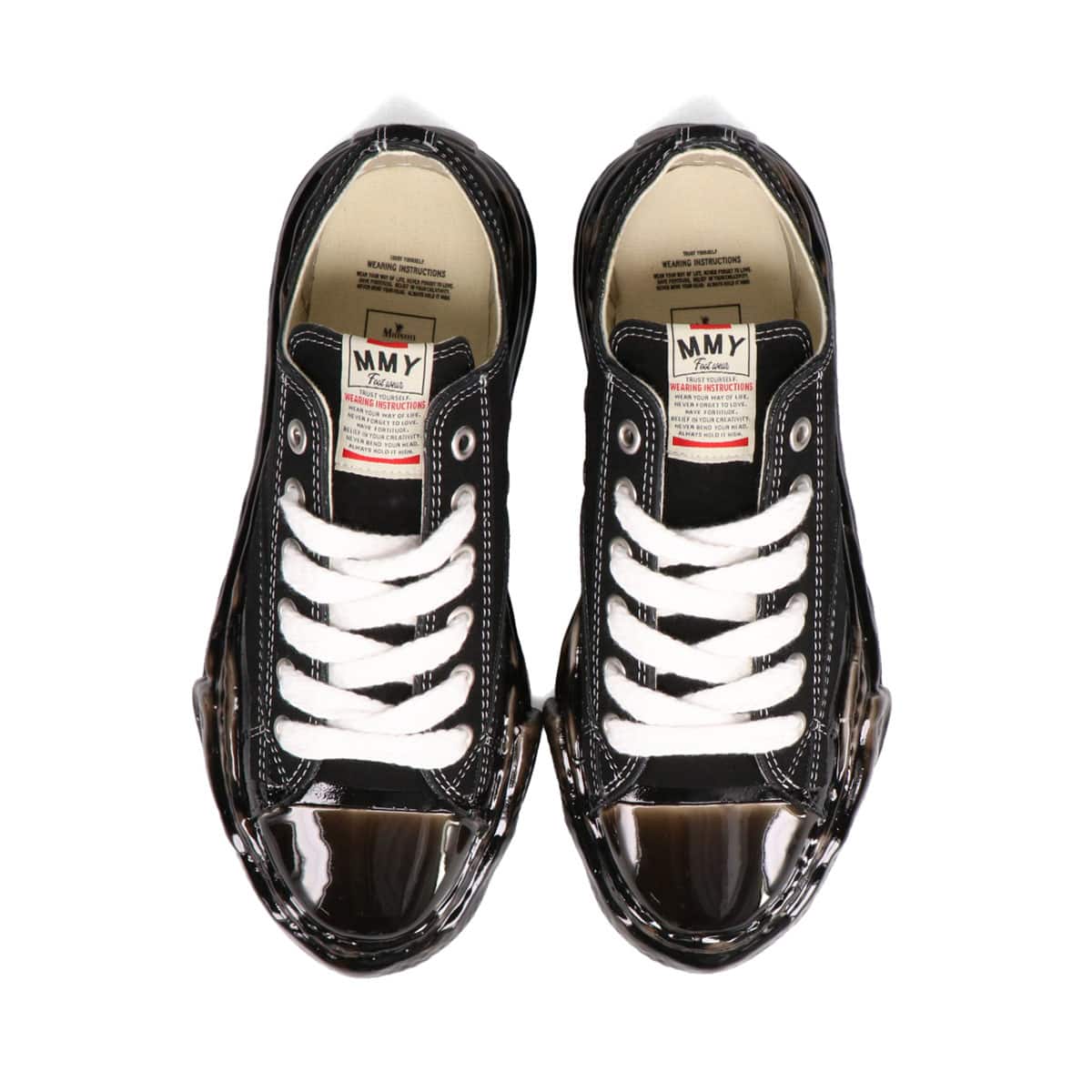 Maison MIHARA YASUHIRO OG SOLE DIP LOWTOP BLACK の画像