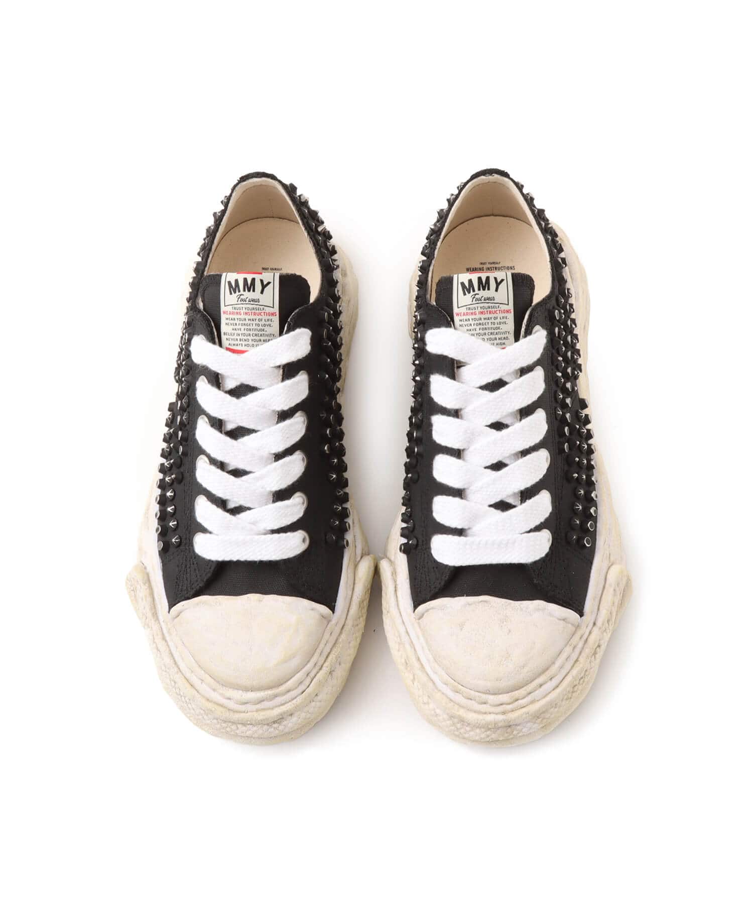 MAISON MIHARA YASUHIRO PTSN23 Studs Low-Top ブラックの画像