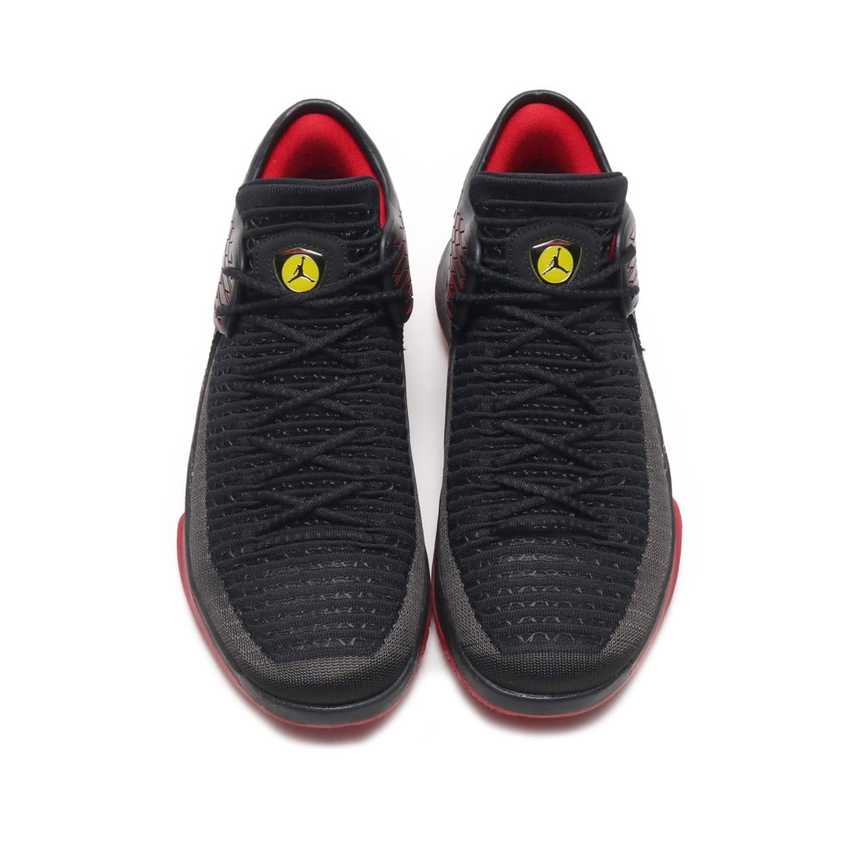 JORDAN BRAND AIR JORDAN XXXII LOW PF  BLACK/GYM RED-TOUR YELLOWの画像