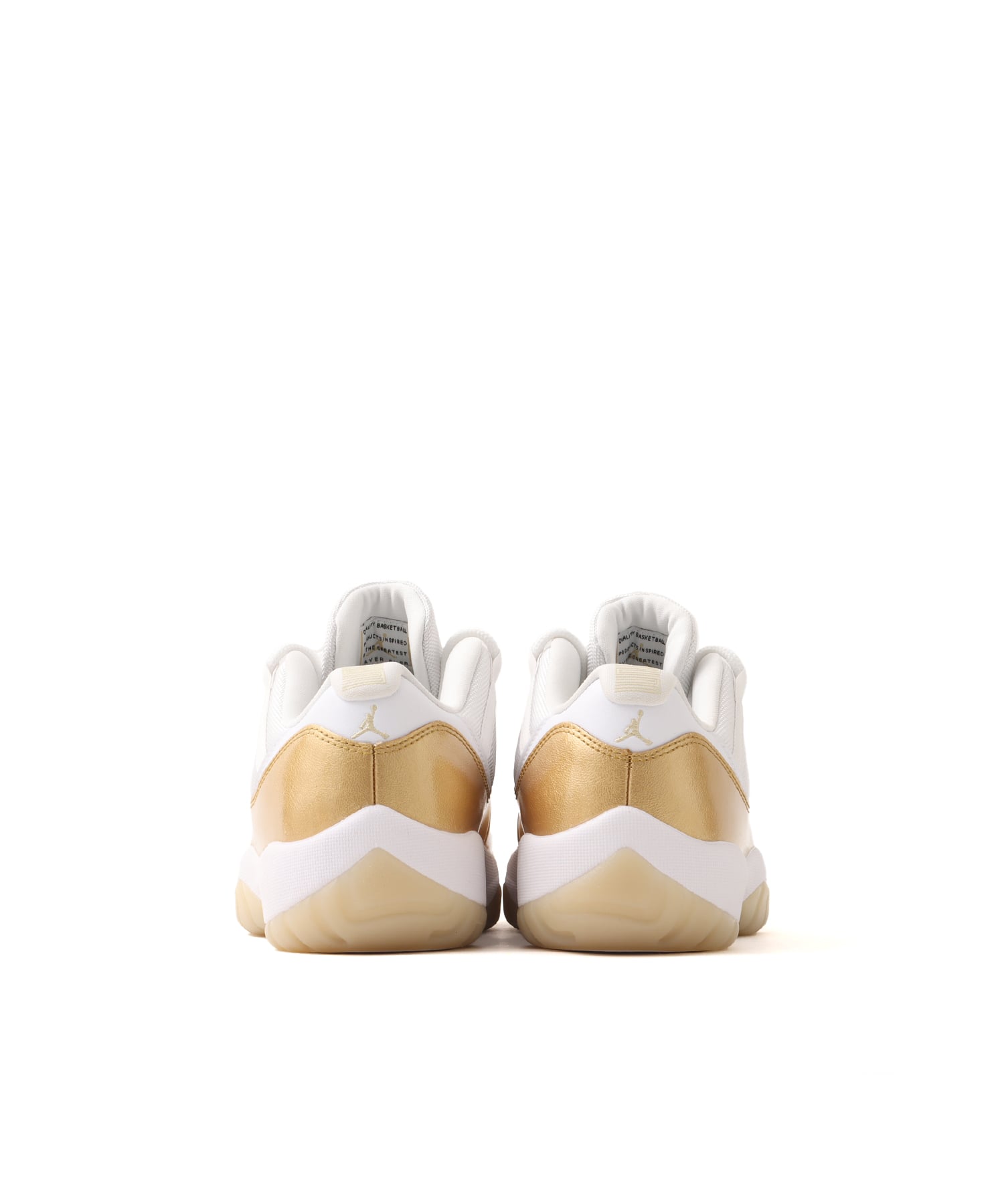 JORDAN BRAND AIR JORDAN 11 RETRO LOW WHITE/METALLIC GOLD-TEAM GOLDの画像