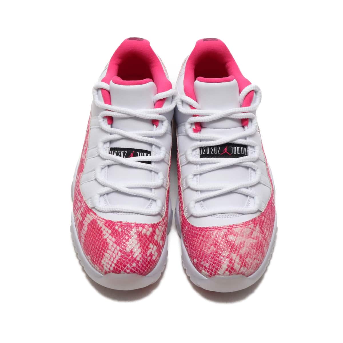 JORDAN BRAND WMNS AIR JORDAN 11 RETRO LOW WHITE/WATERMELON-BLACK 19SU-Sの画像