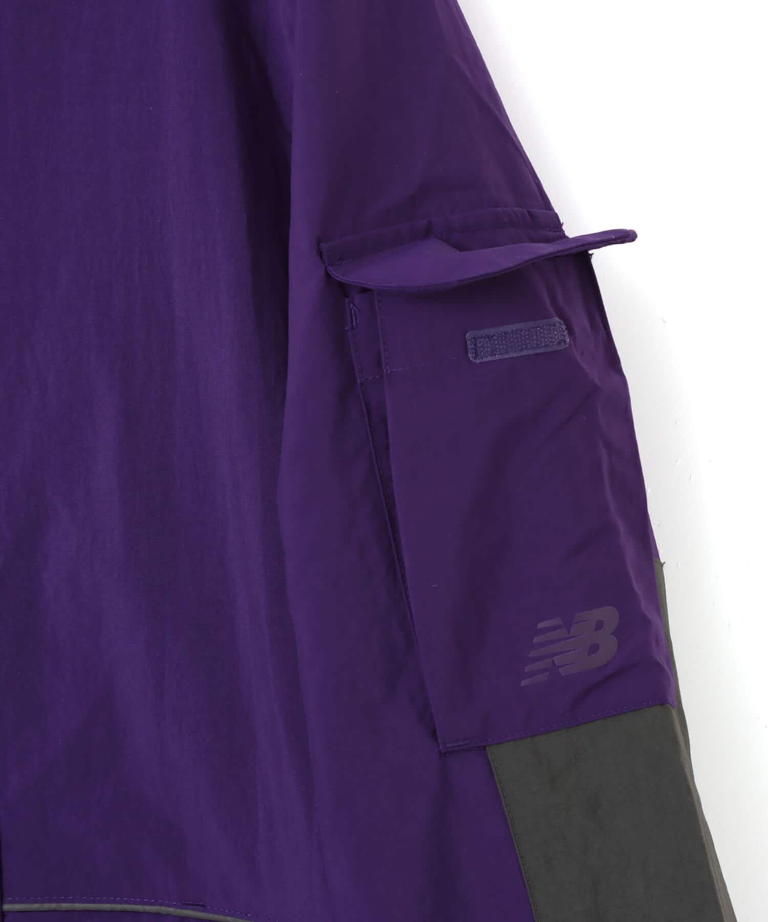 New Balance HOODED TASLAN JACKET チームパープルの画像