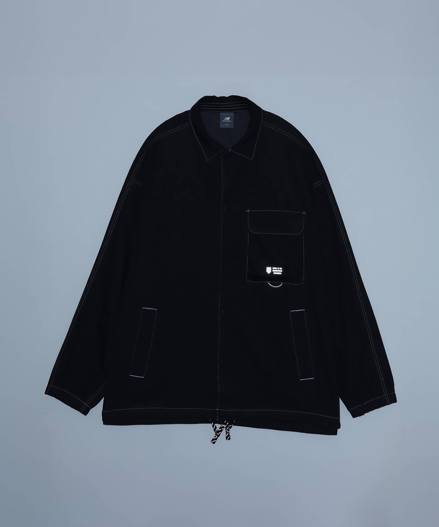 New Balance JERSEY DENIM JACKET キャステルロックの画像