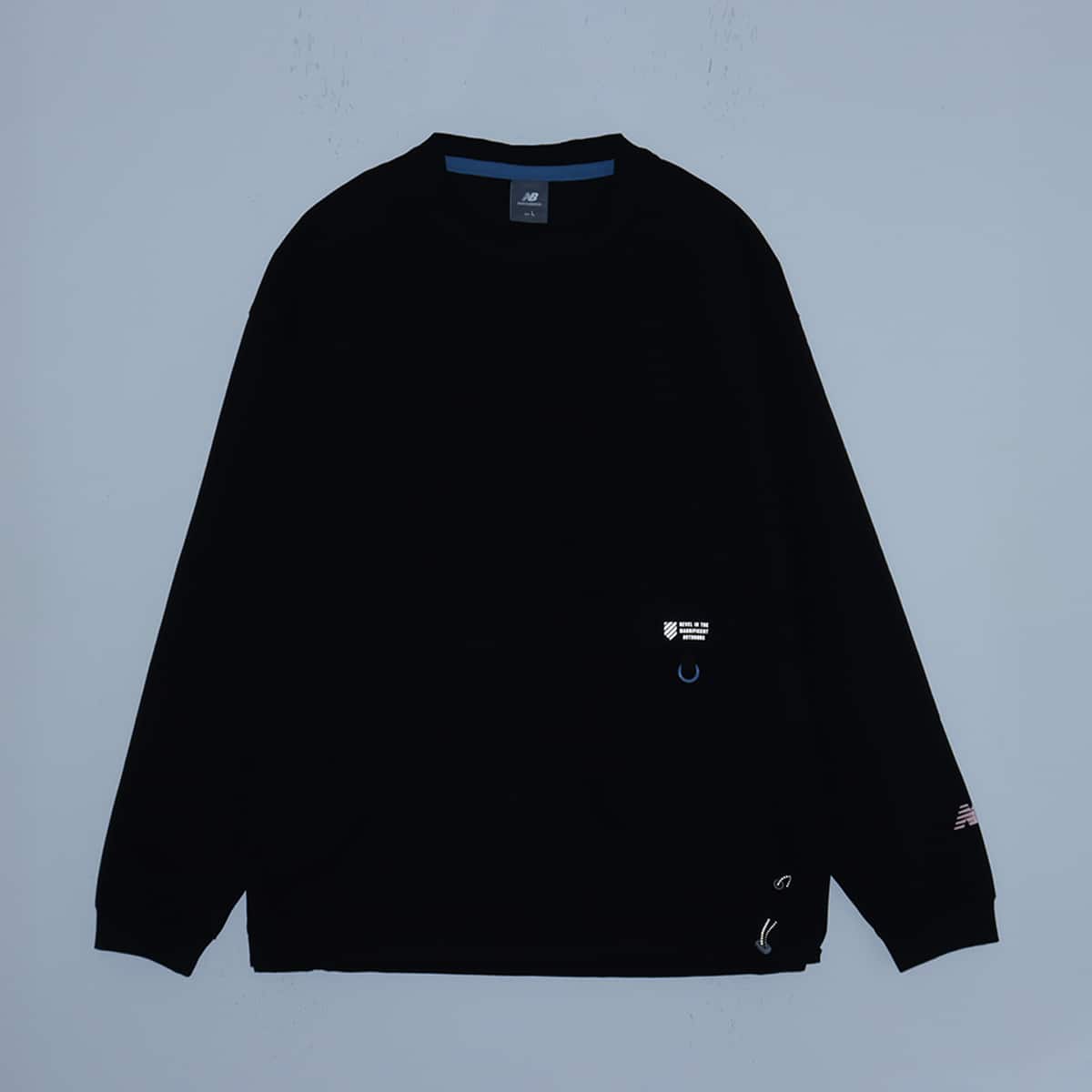 New Balance SOFT SHELL PULL OVER BLACK（ニューバランス