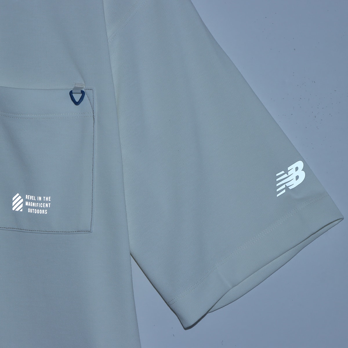 New Balance Oversized S/S Base T Shirt シーソルトの画像