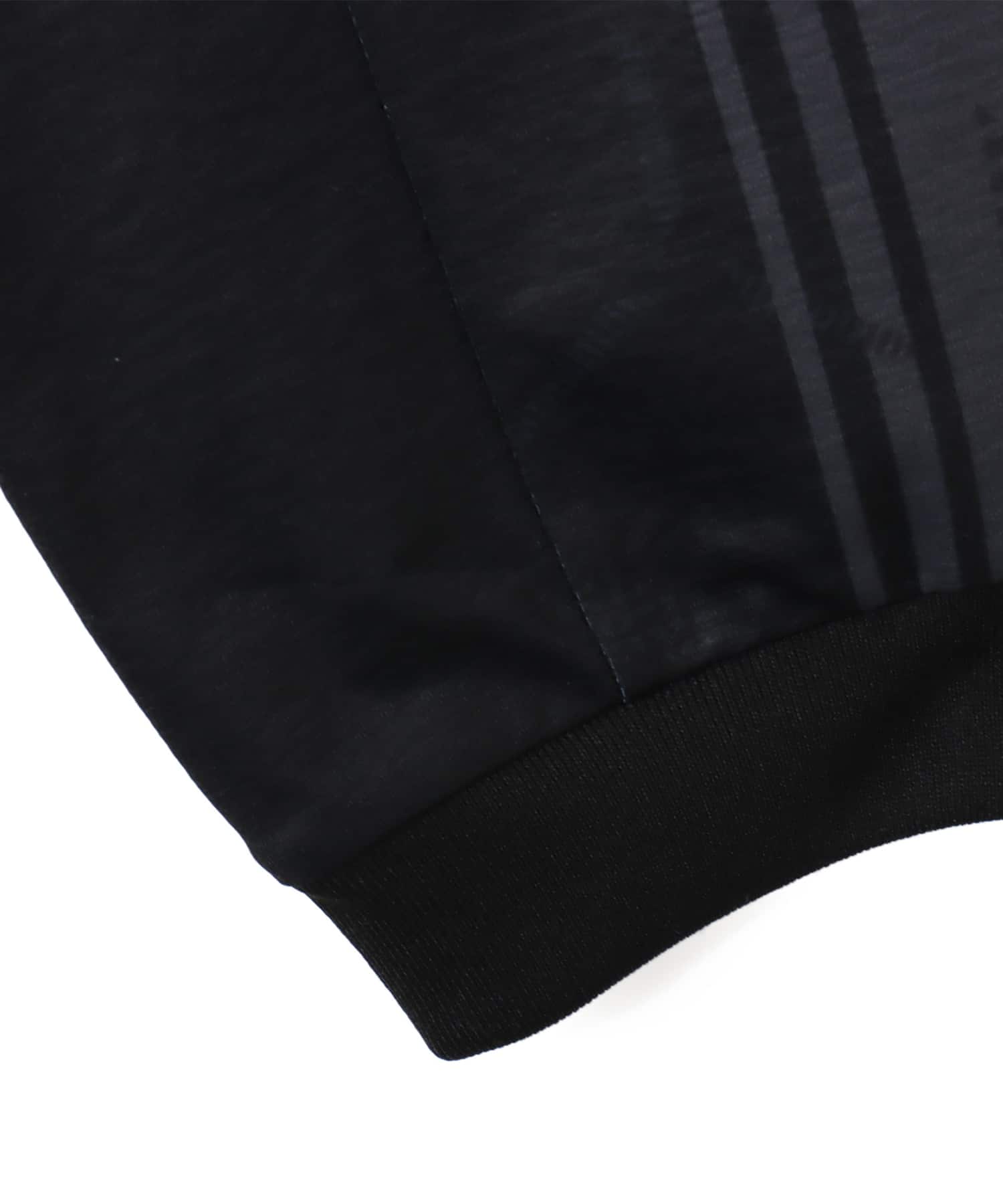 New Balance GRAPHIC POLO LONG SLEEVE SHIRTS ブラックの画像