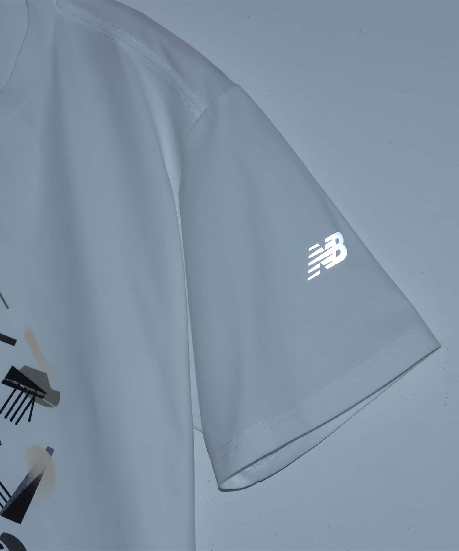New Balance x GCP Run Graphic T-Shirt WHITEの画像