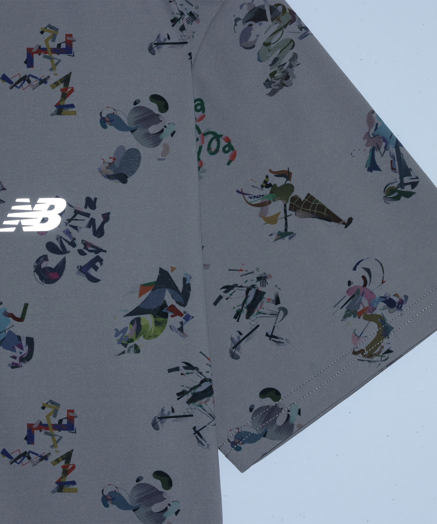 New Balance x GCP Run T-Shirt AOP BEIGEの画像
