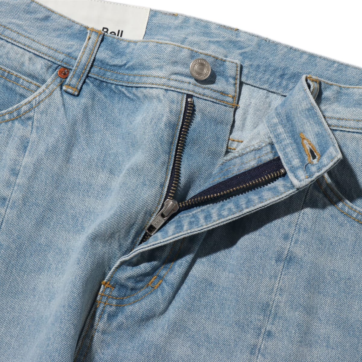 Andersson Bell DENIS CROPPED JEANS BLUE 19FA-Iの画像