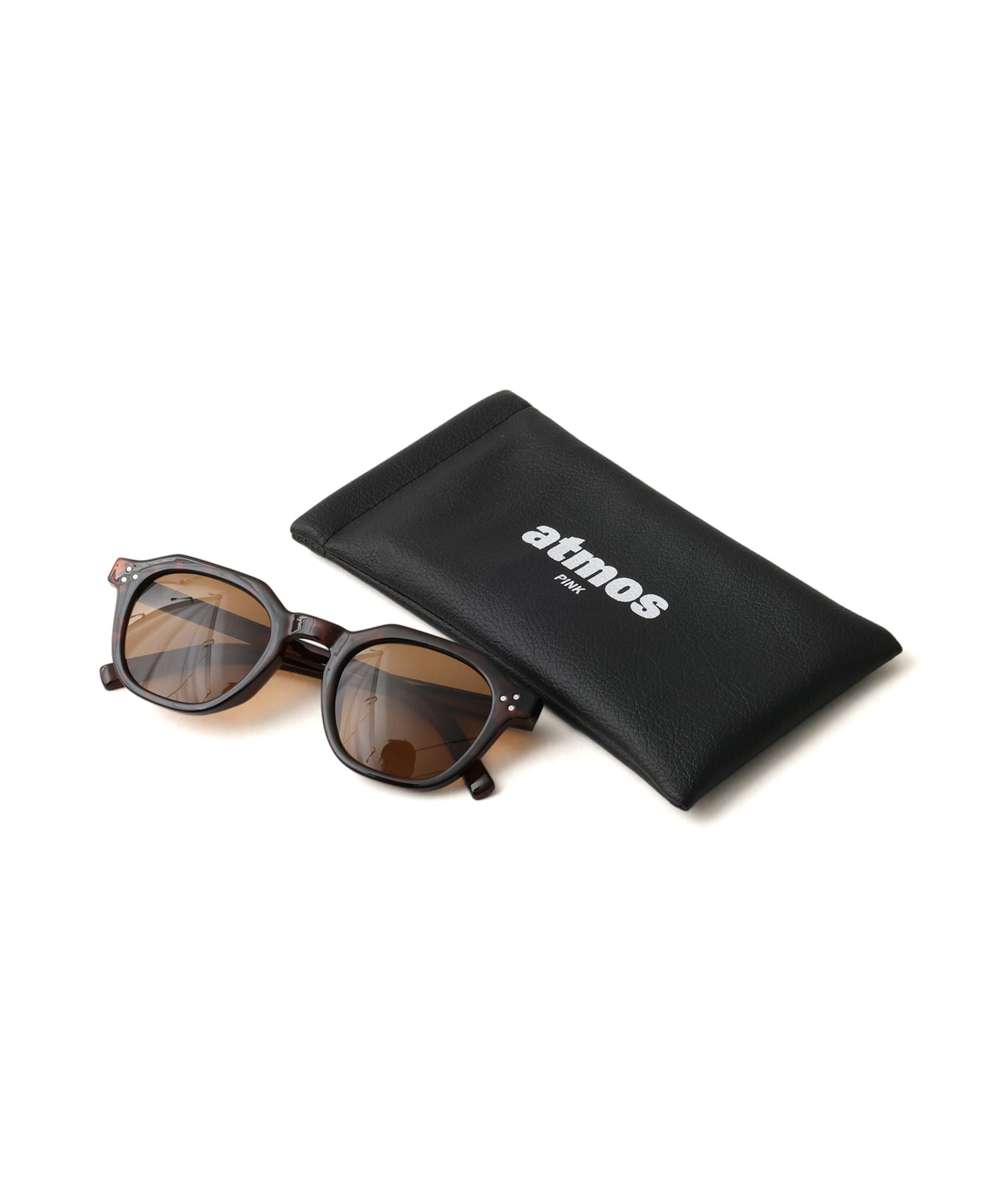 atmos pink Basic Frame Sunglasses BROWNの画像
