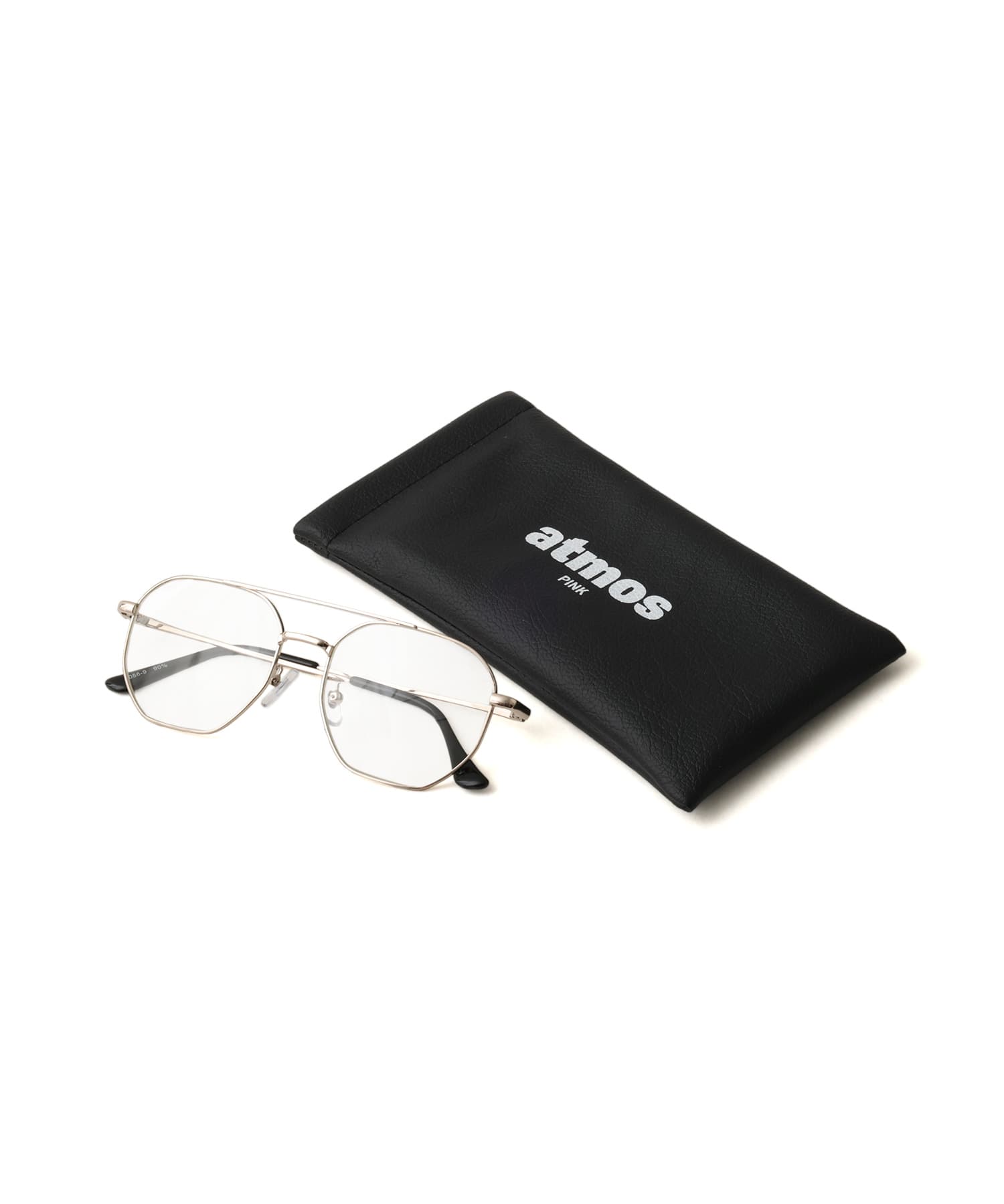 atmos pink Metalic Frame Glasses GOLDの画像