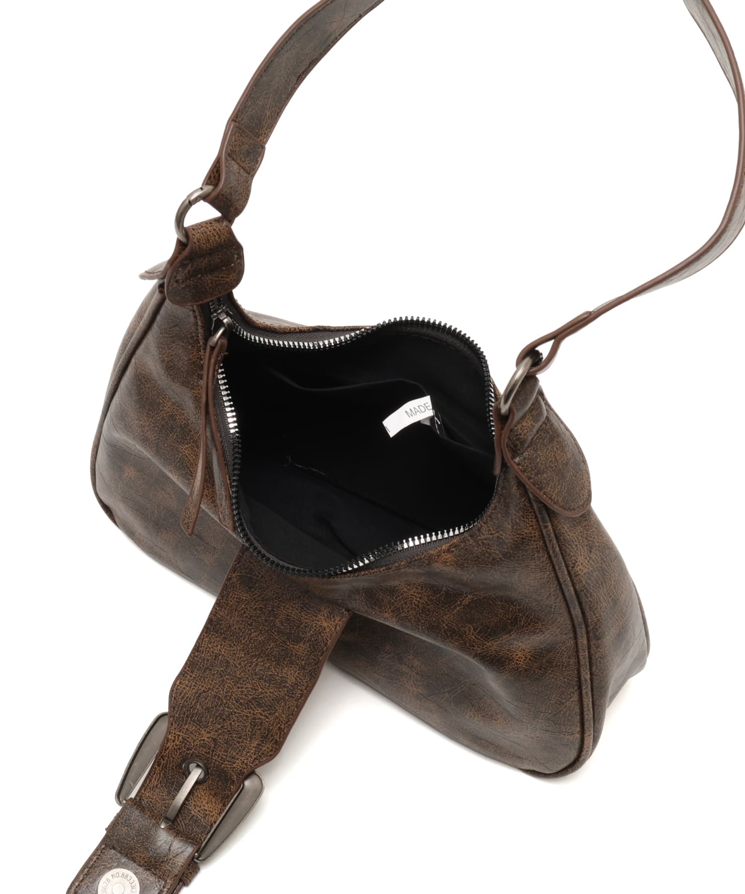 atmos pink Vintage Like Shoulder Bag BROWNの画像
