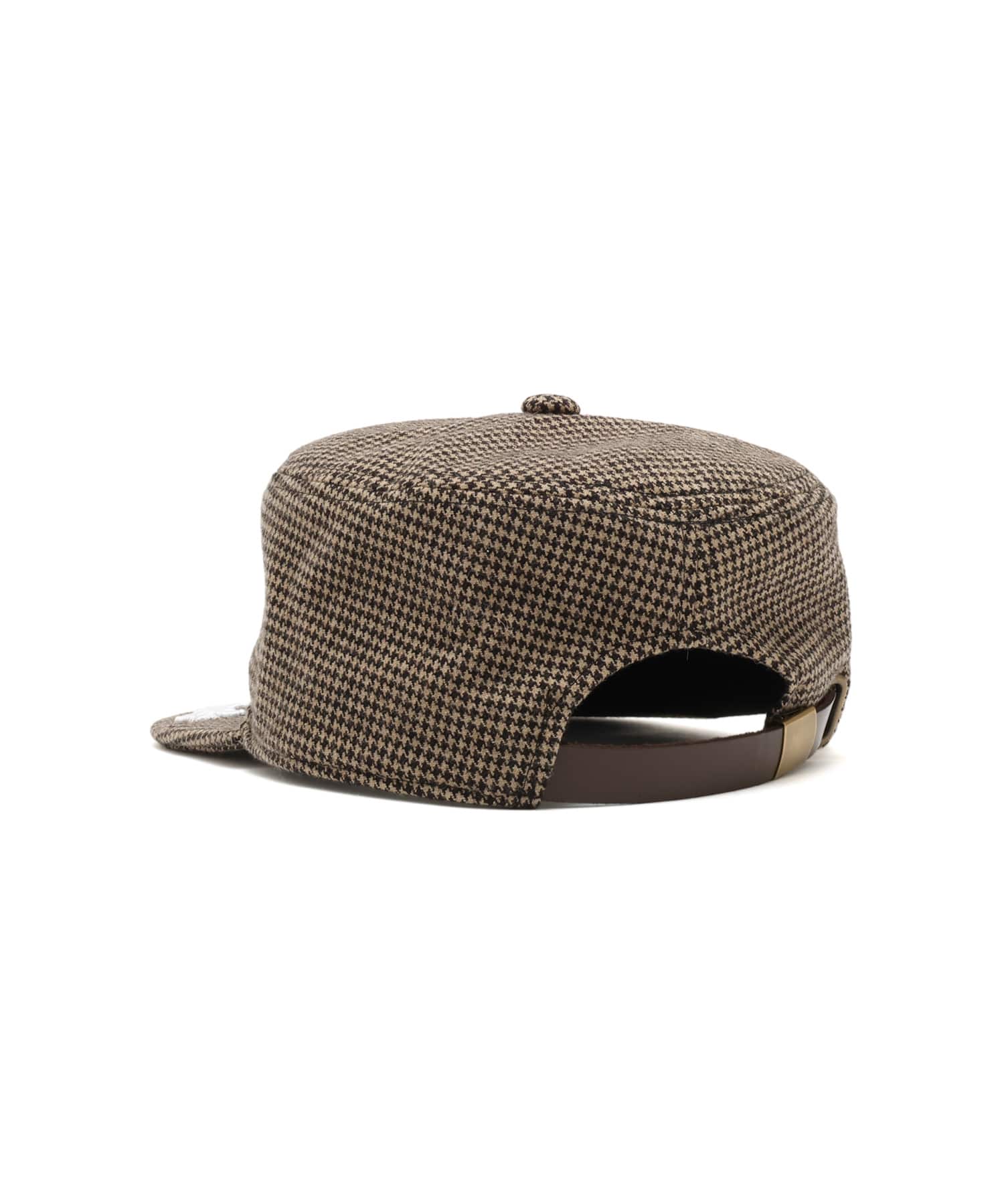 atmos pink Logo Embroidery Work Cap BROWNの画像
