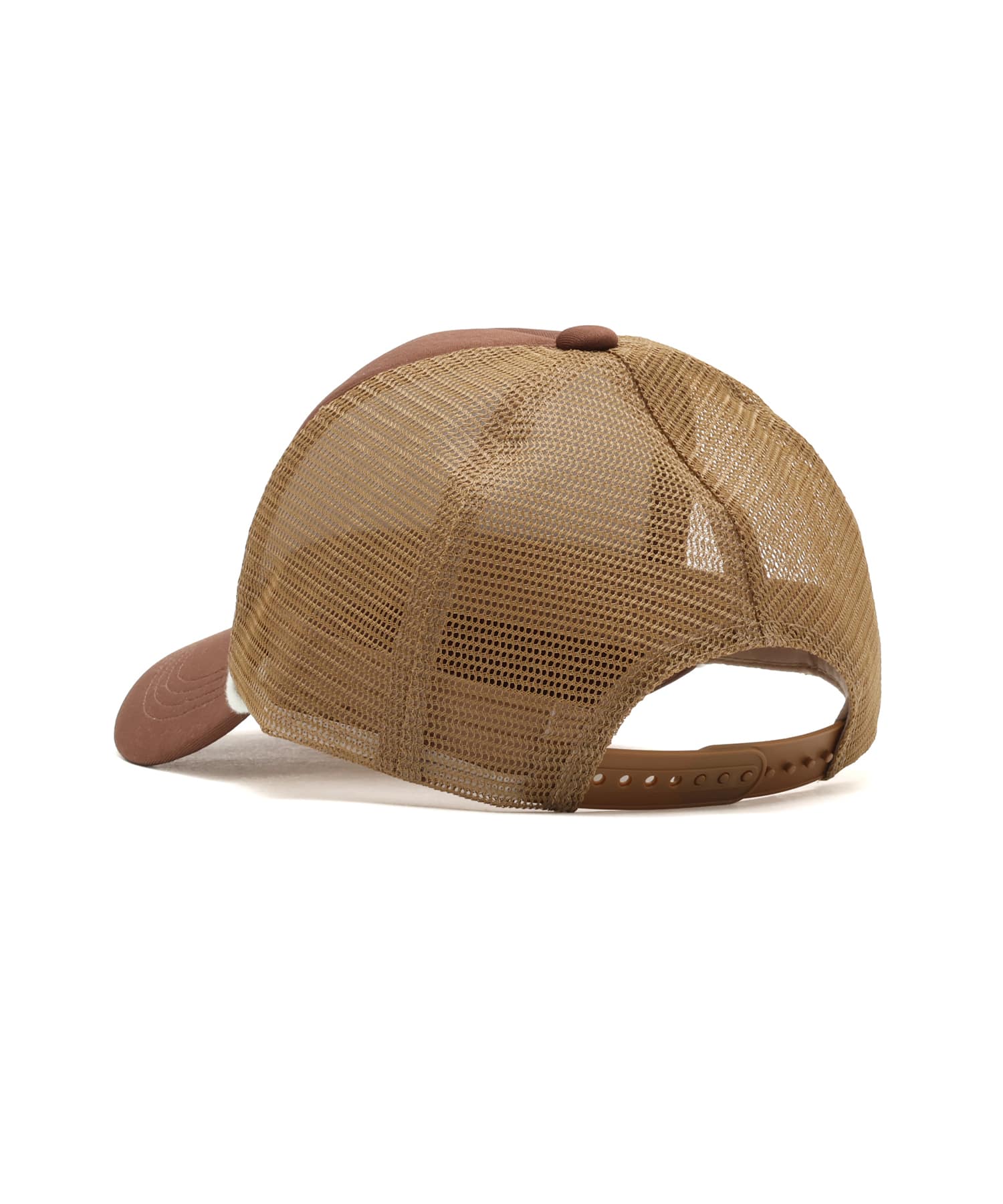 atmos pink SIGNAL Logo Cap BROWNの画像