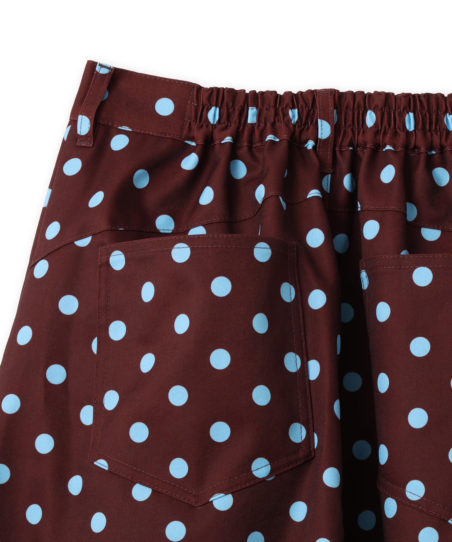 atmos pink Dot Wide Pants BROWNの画像