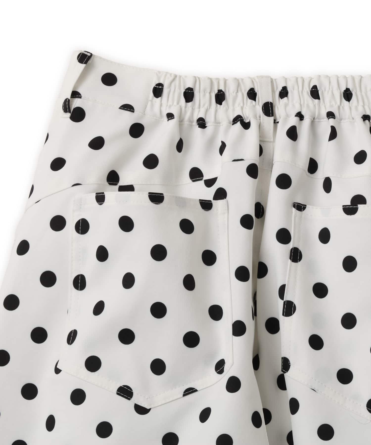 atmos pink Dot Wide Pants WHITEの画像