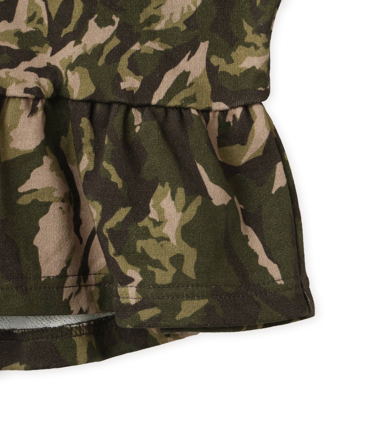 atmos pink Peplum Zip Hoodie CAMOUFLAGEの画像