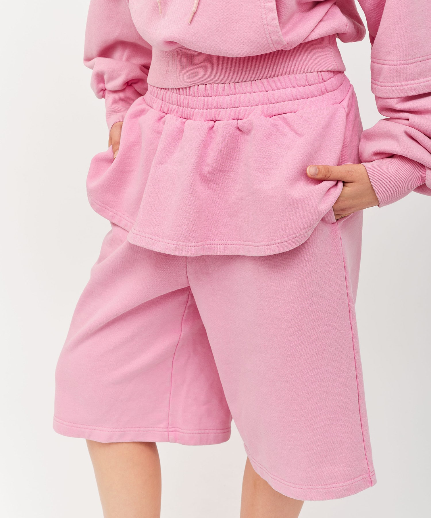 atmos pink Peplum Half Pants PINKの画像