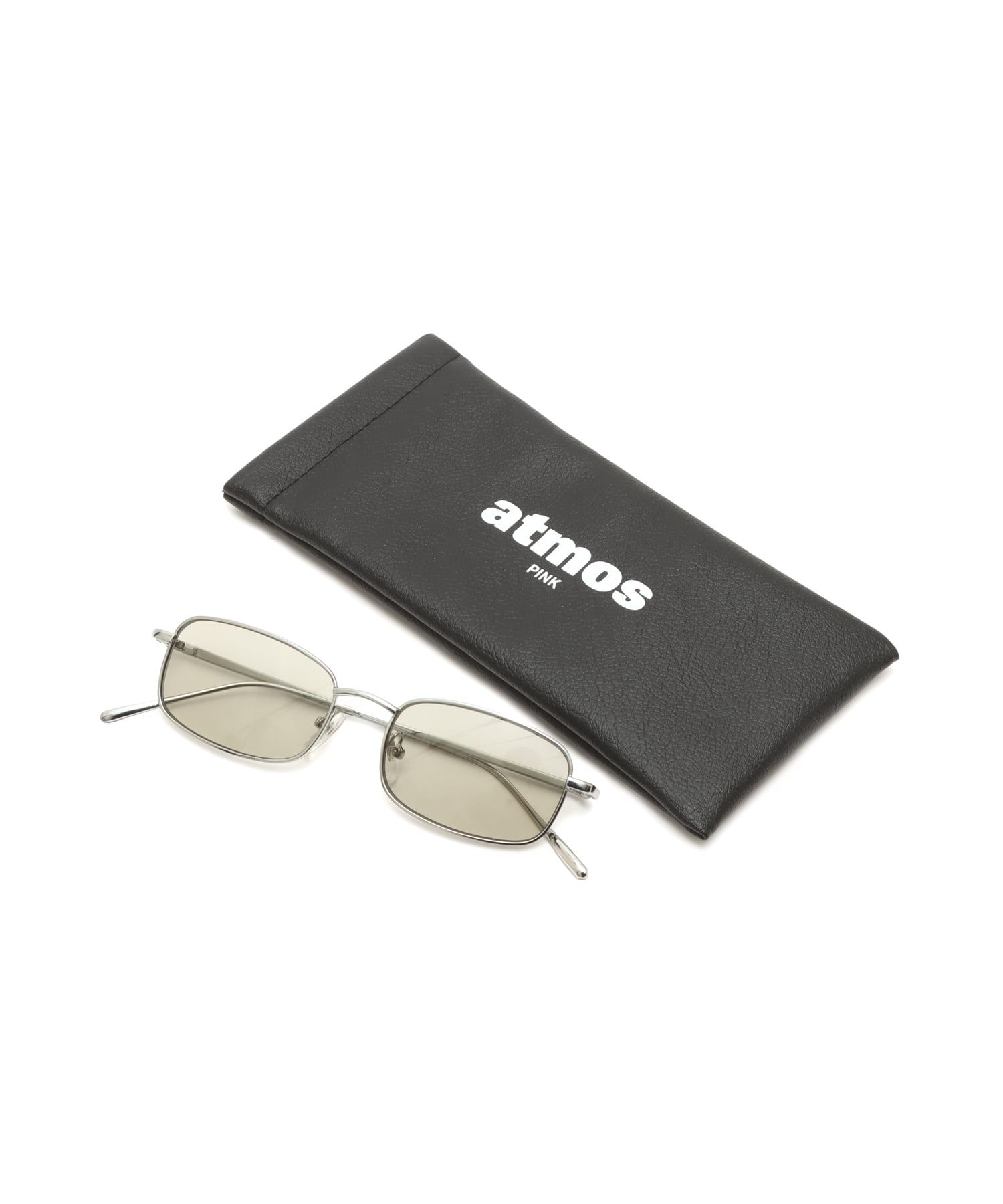 atmos pink Square Frame Sunglasses BLACKの画像