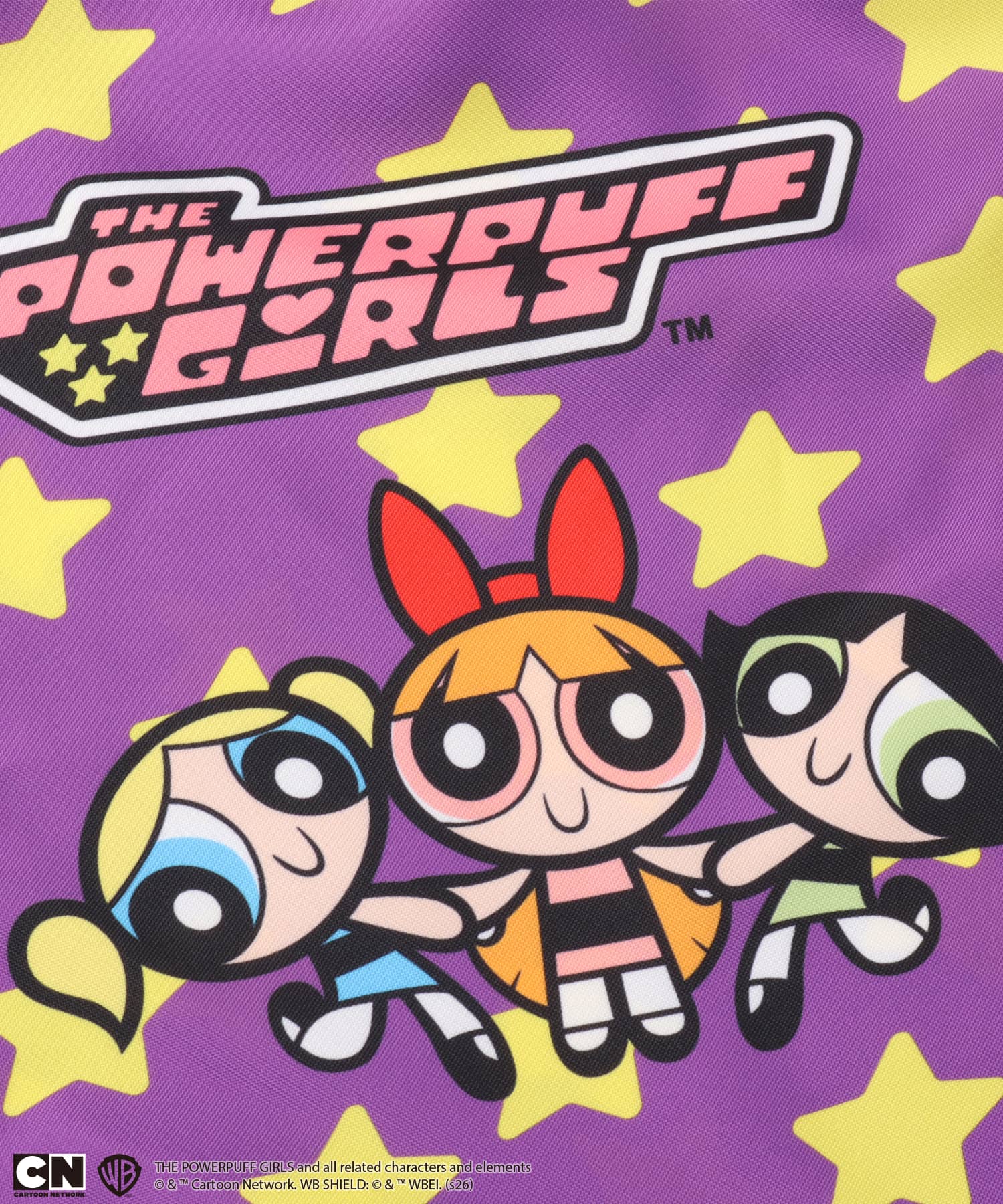 The Powerpuff Girls x atmos pink Knapsack Bag PURPLEの画像