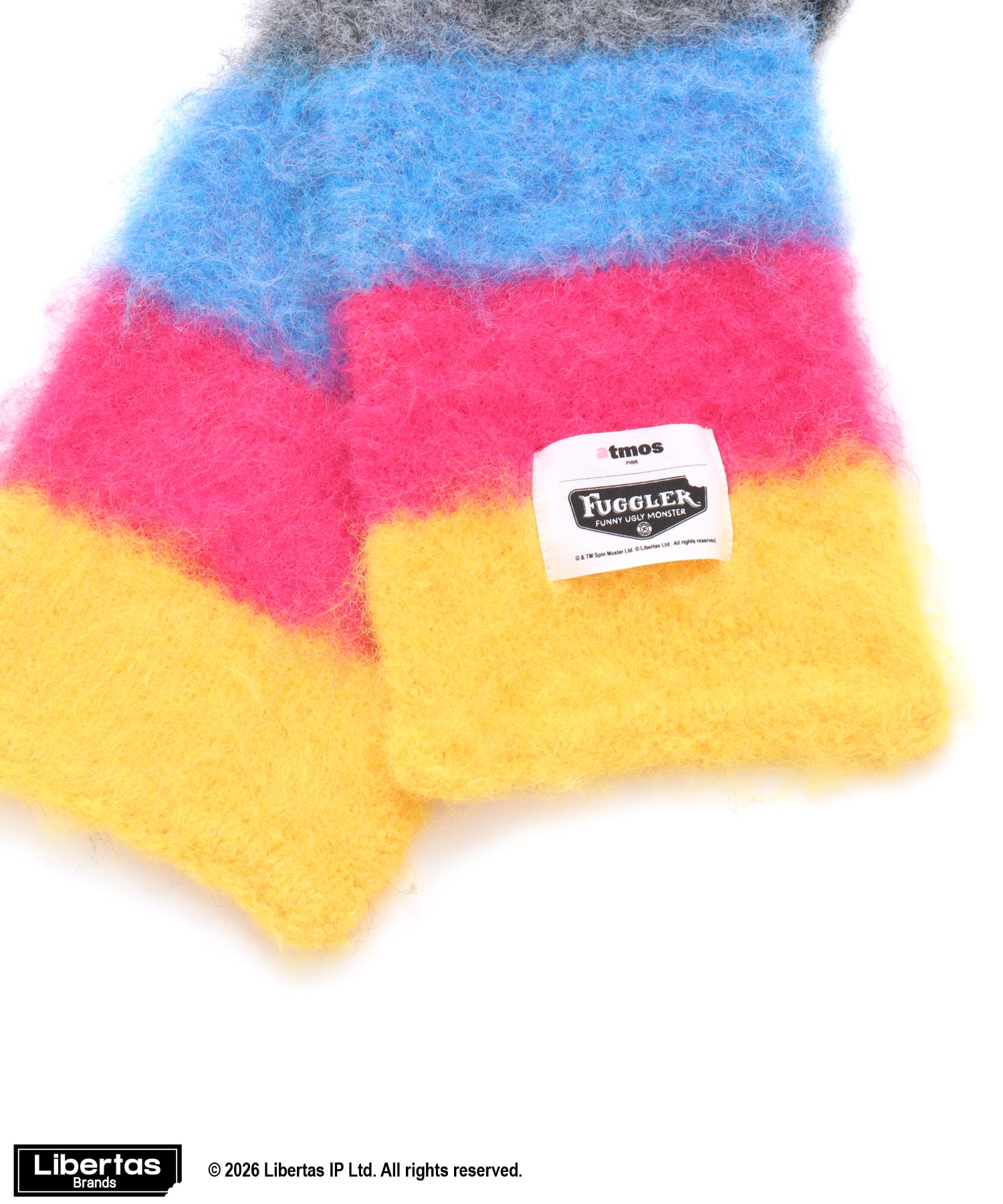 atmos pink x FUGGLER Balaclava BLACKの画像