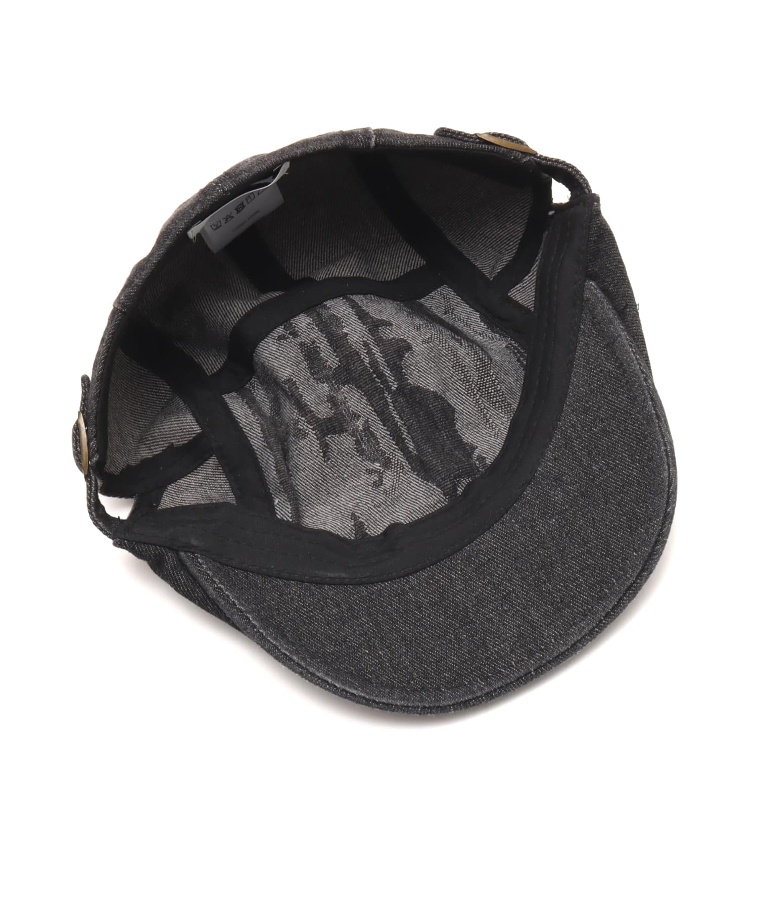 atmos pink Indigo Damage Casquetto BLACKの画像