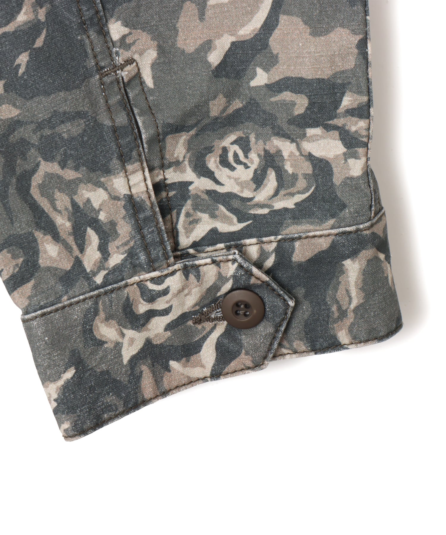 atmos pink Rose Camouflage Jacket KHAKIの画像