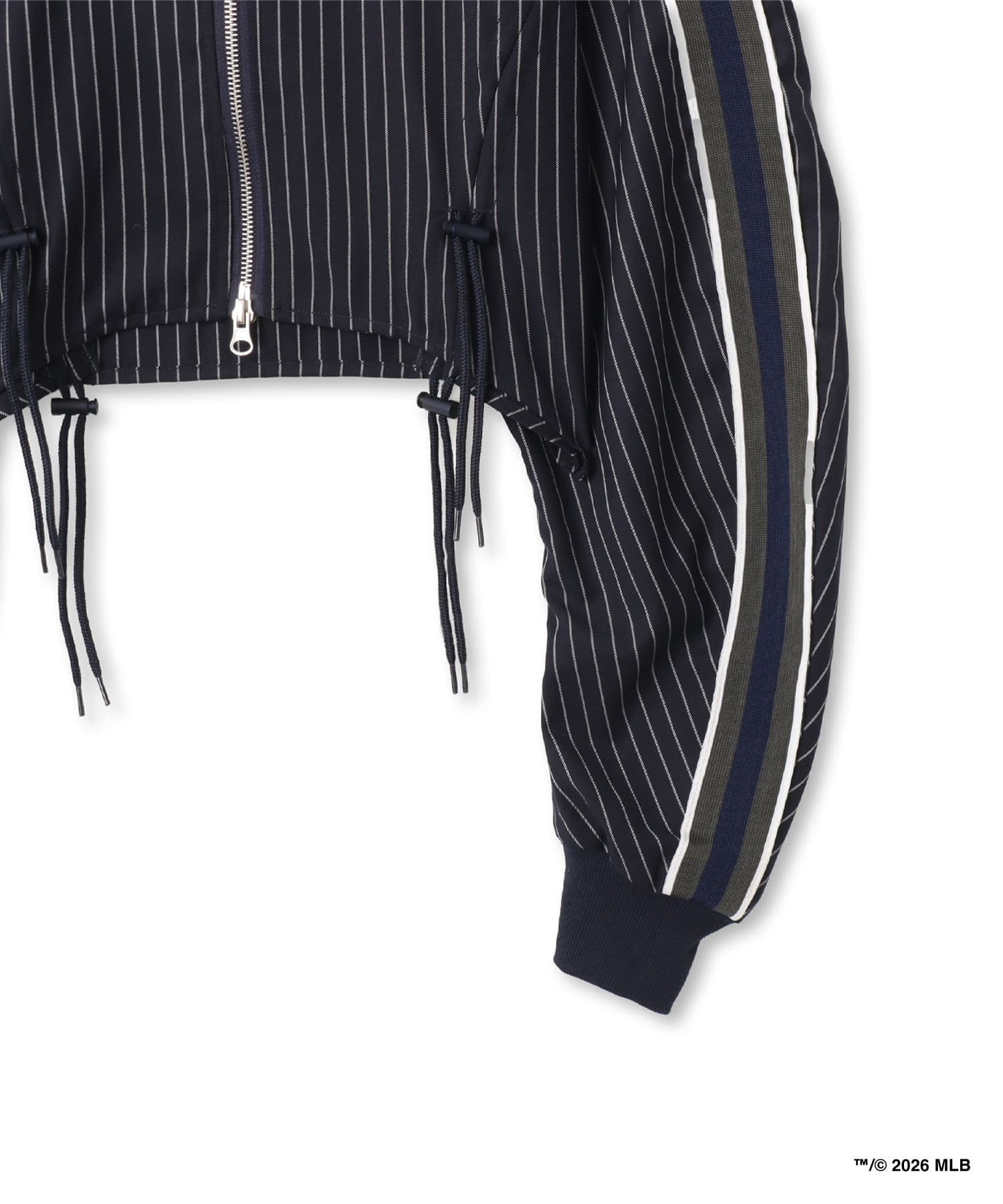 atmos pink x MLB Track Jackt NAVYの画像