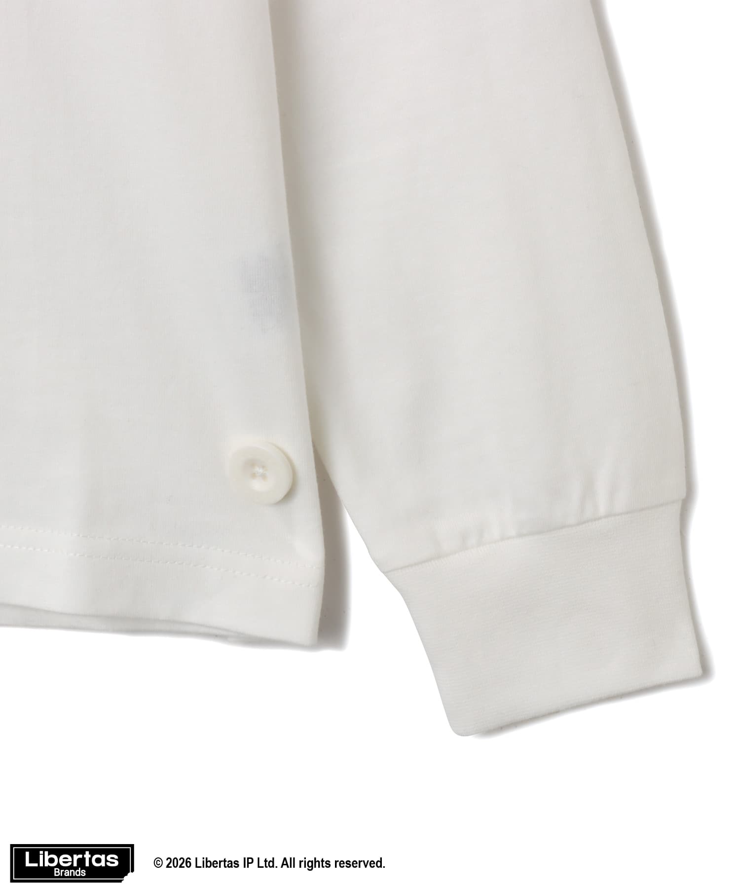 atmos pink x FUGGLER I LOVE FUGGLER LS T-shirt WHITEの画像