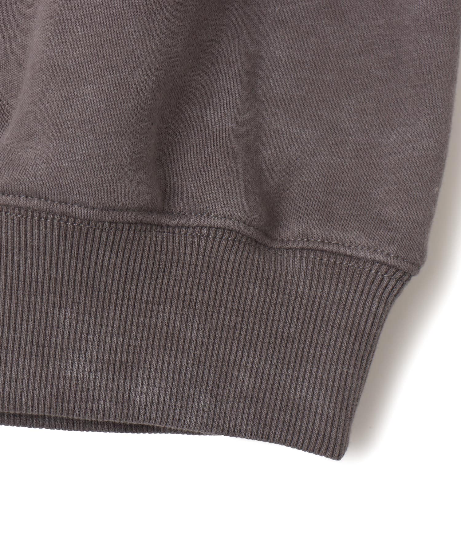 atmos pink Lace-up Sweat Top CHARCOALの画像