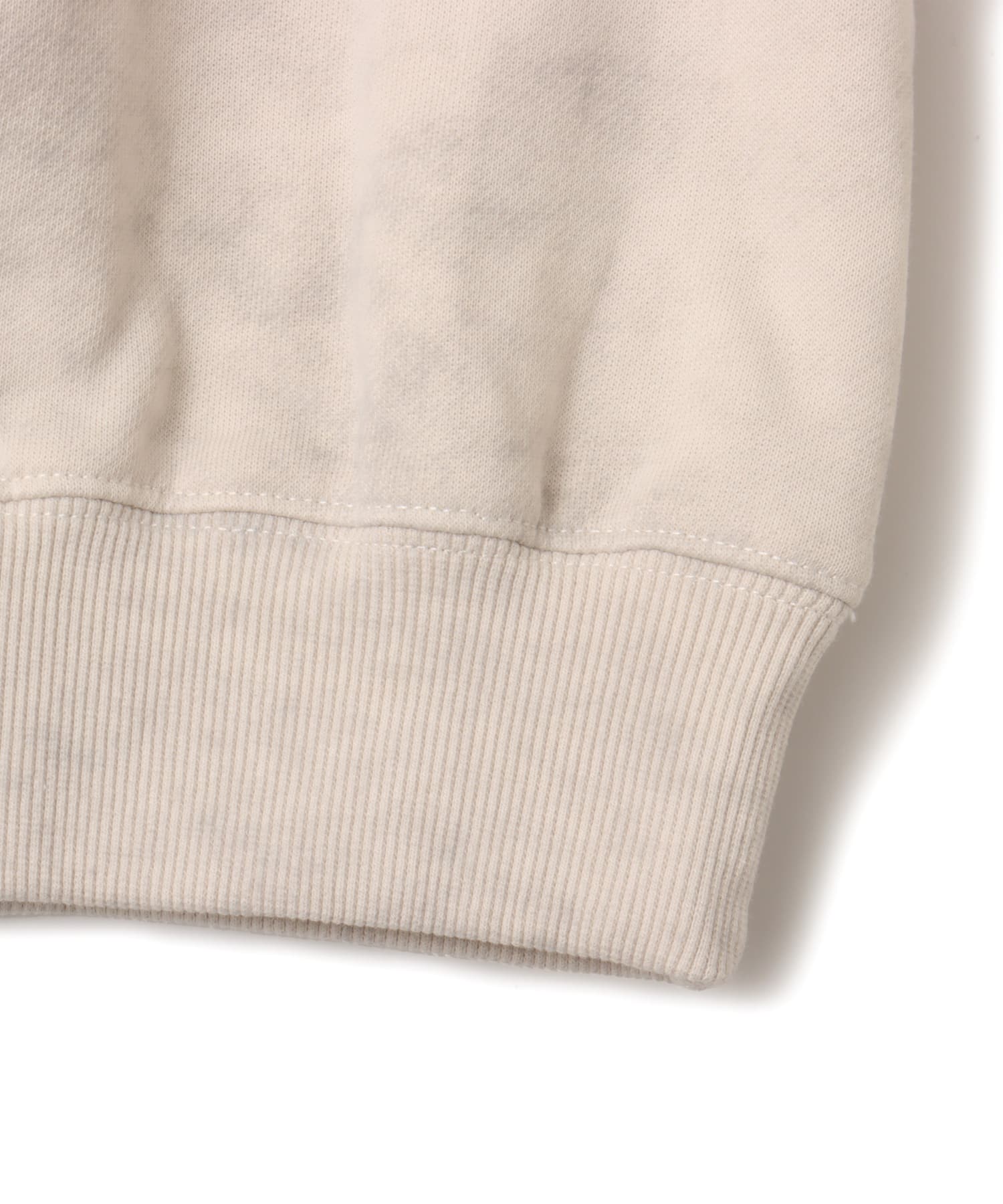 atmos pink Lace-up Sweat Top WHITEの画像