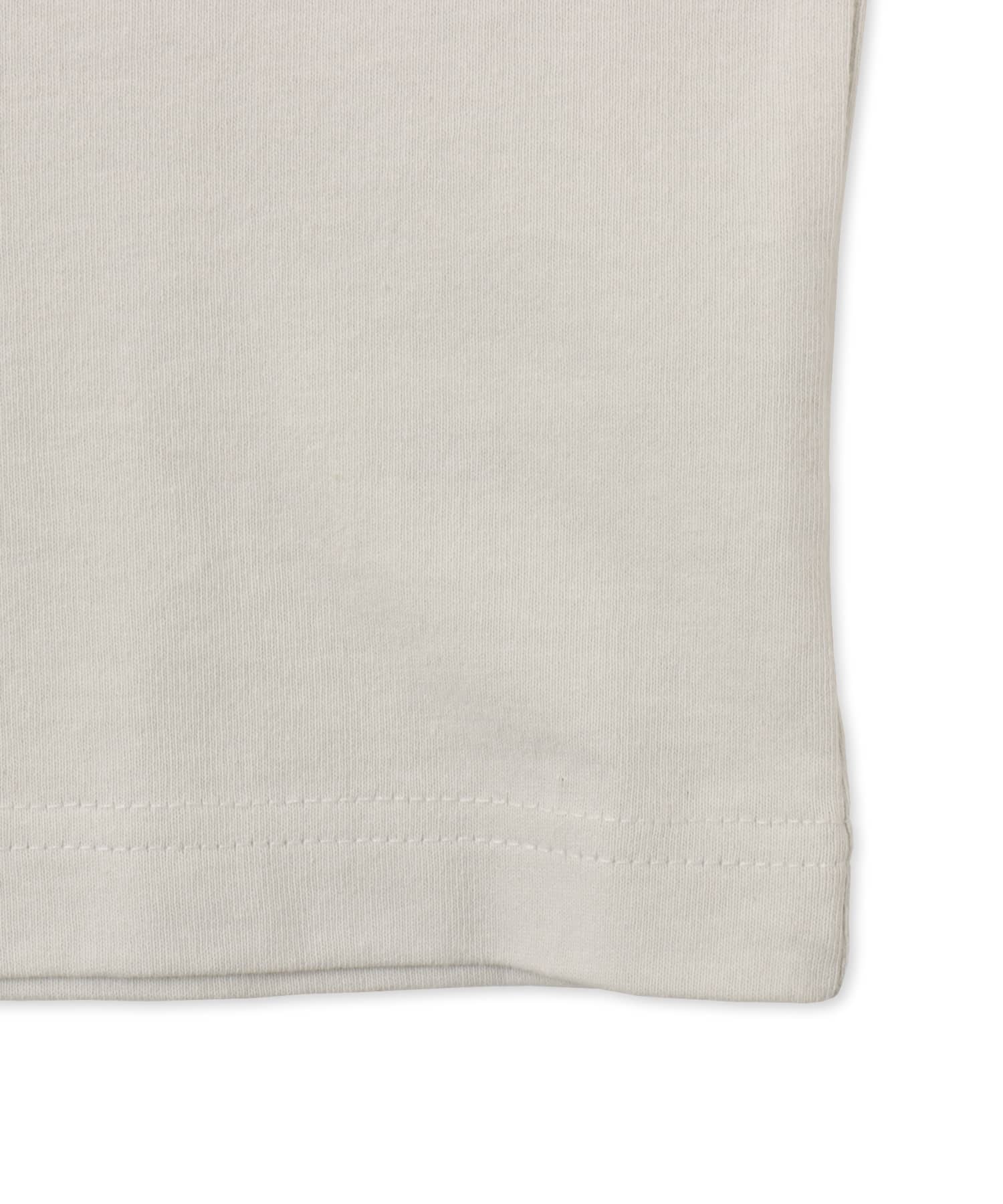 atmos pink Layered Print LS T-shirt WHITEの画像