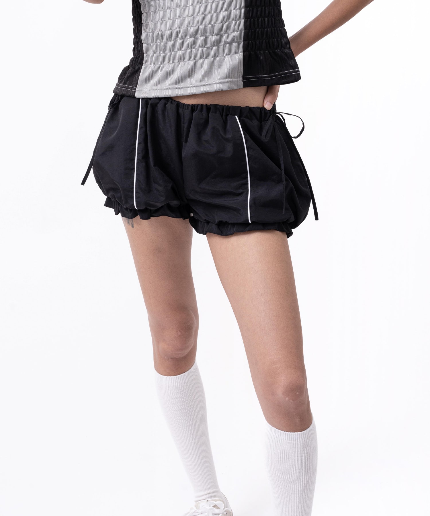 atmos pink Sporty Short Pants BLACKの画像