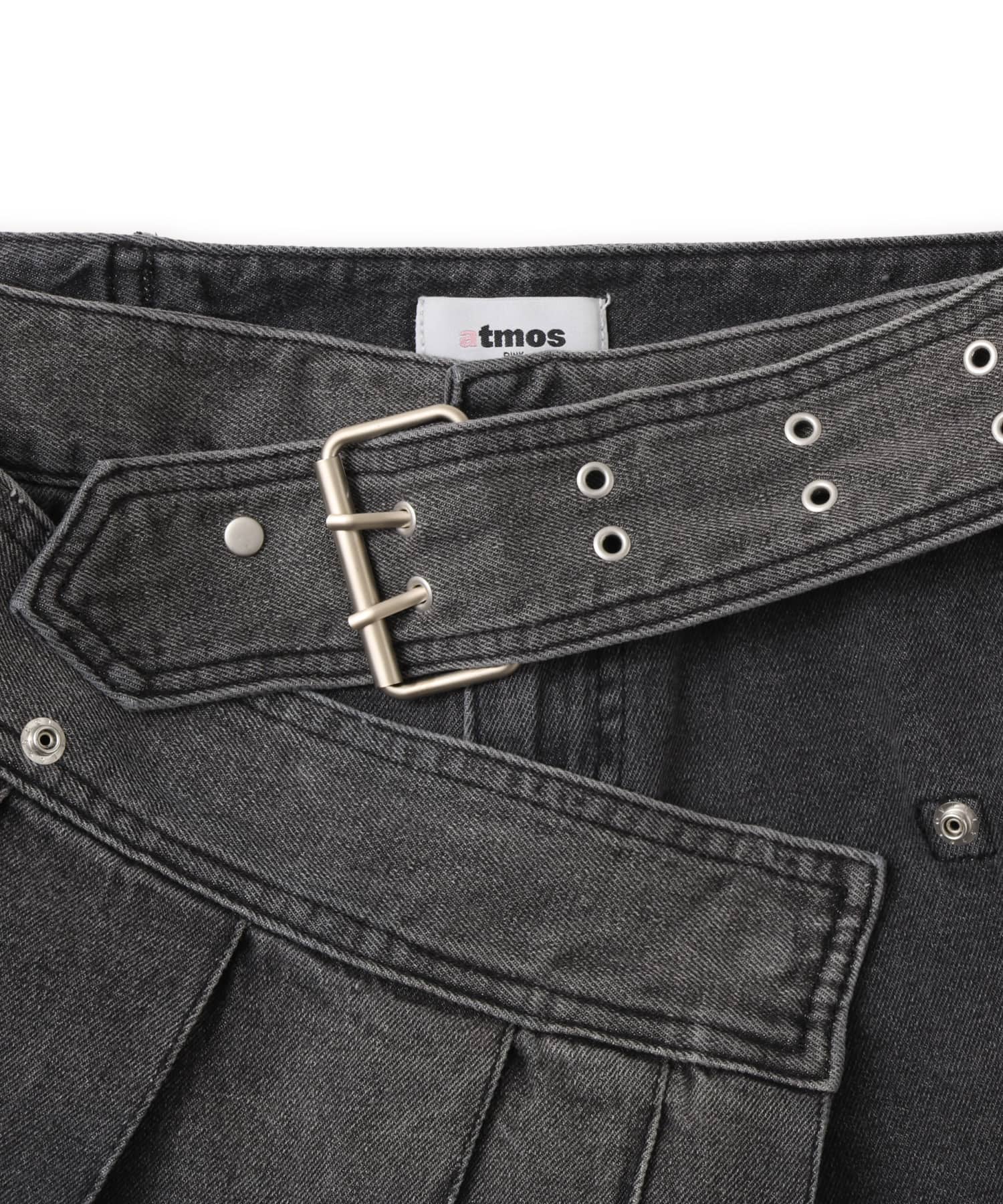 atmos pink Layered Short Pants BLACKの画像