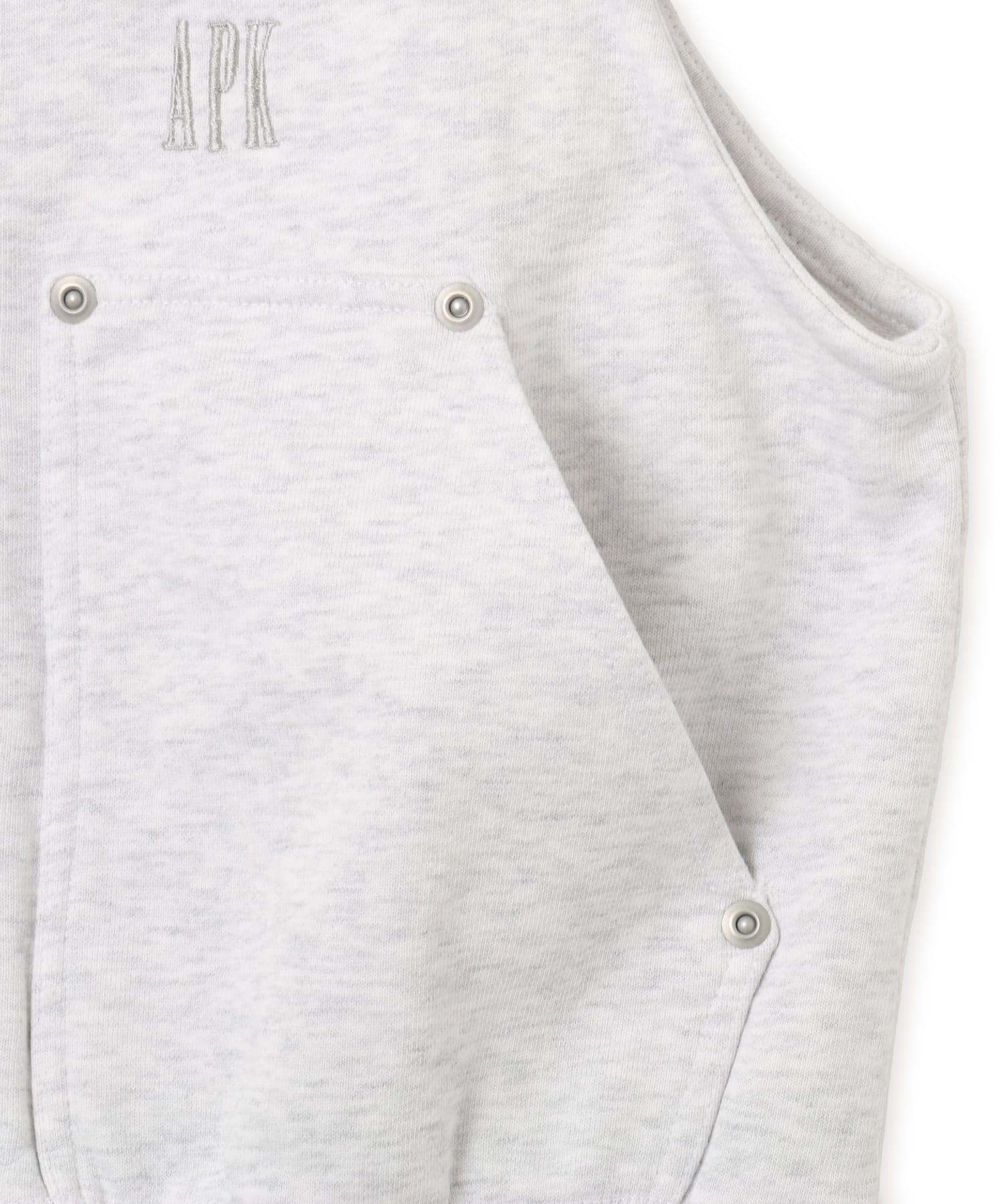 atmos pink No Sleeve Zip-up Hoodie GRAYの画像