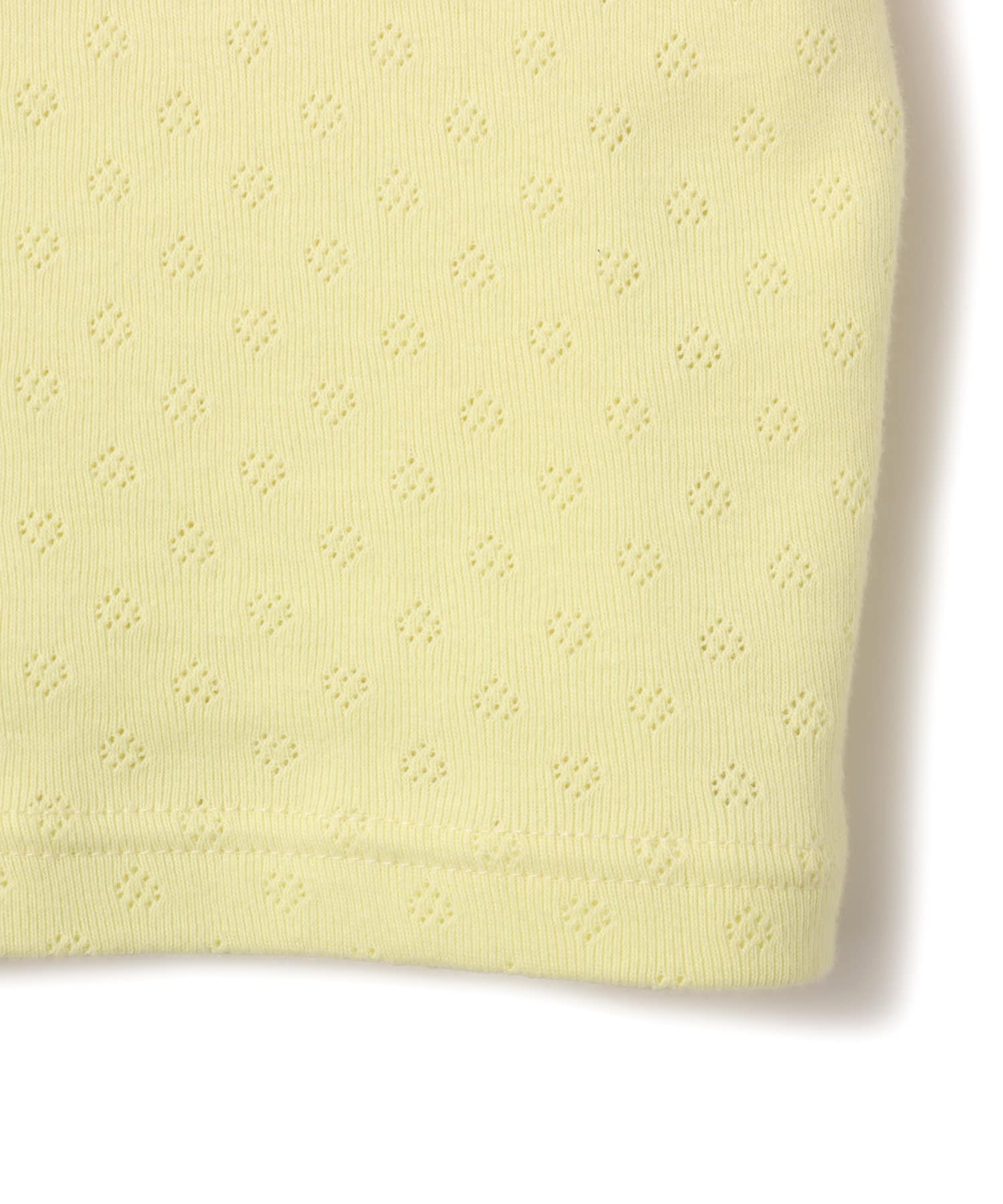 atmos pink Rhinestone Logo T-shirt YELLOWの画像