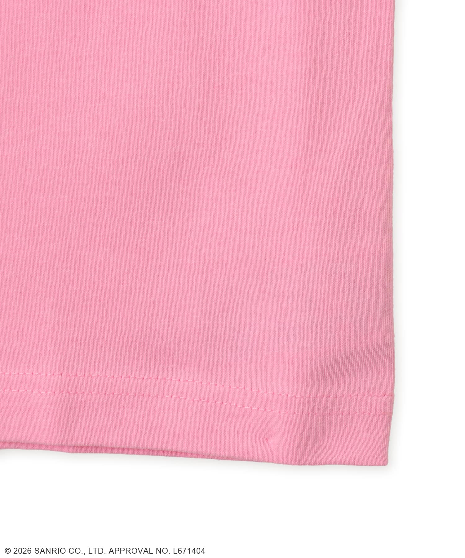 atmos pink x HELLO KITTY I Love atmos T-shirt PINKの画像