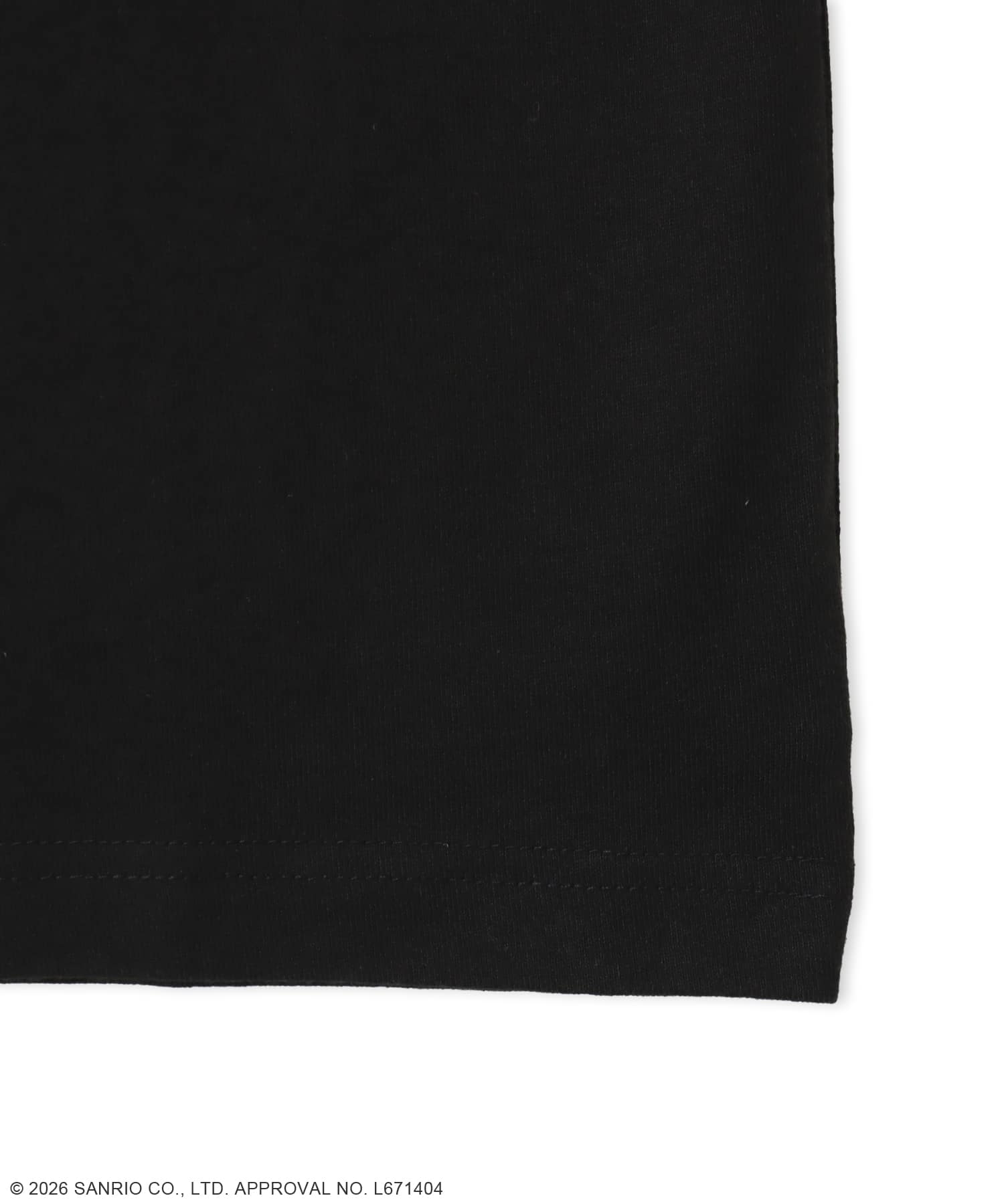 atmos pink x HELLO KITTY Big T-shirt BLACKの画像