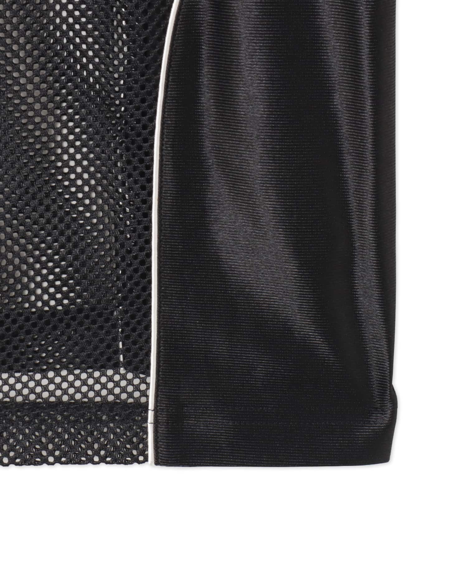 atmos pink Mesh Docking T-shirt BLACKの画像