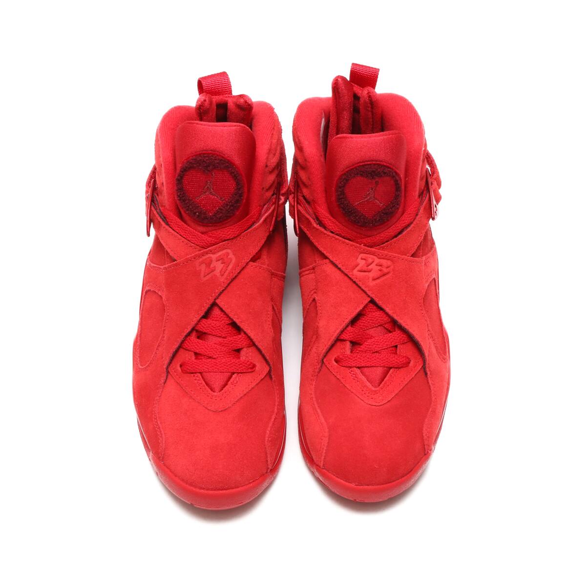 JORDAN BRAND WMNS AIR JORDAN 8 RETRO VDAY  GYM RED/EMBER GLOW-TEAM RED-BLACKの画像
