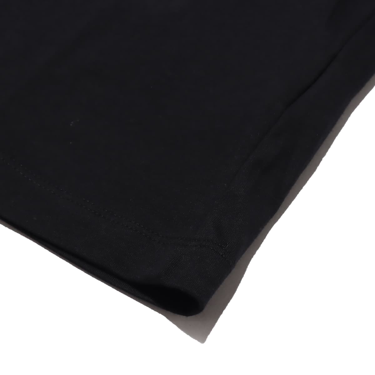 NIKE AS M NSW CLUB TEE - LS BLACK/WHITEの画像